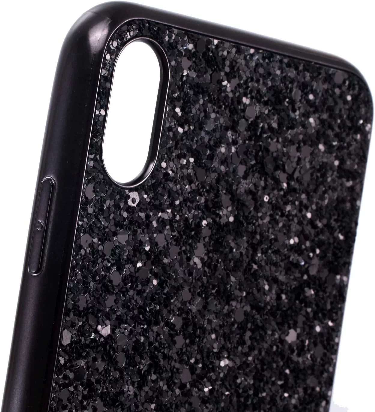 Compatible with Iphone Case,Crystal Diamond Glitter Bling Sparkly Soft Shockproof Cover for Women Girls Phone Case (Black,Iphone 11 Pro Max)