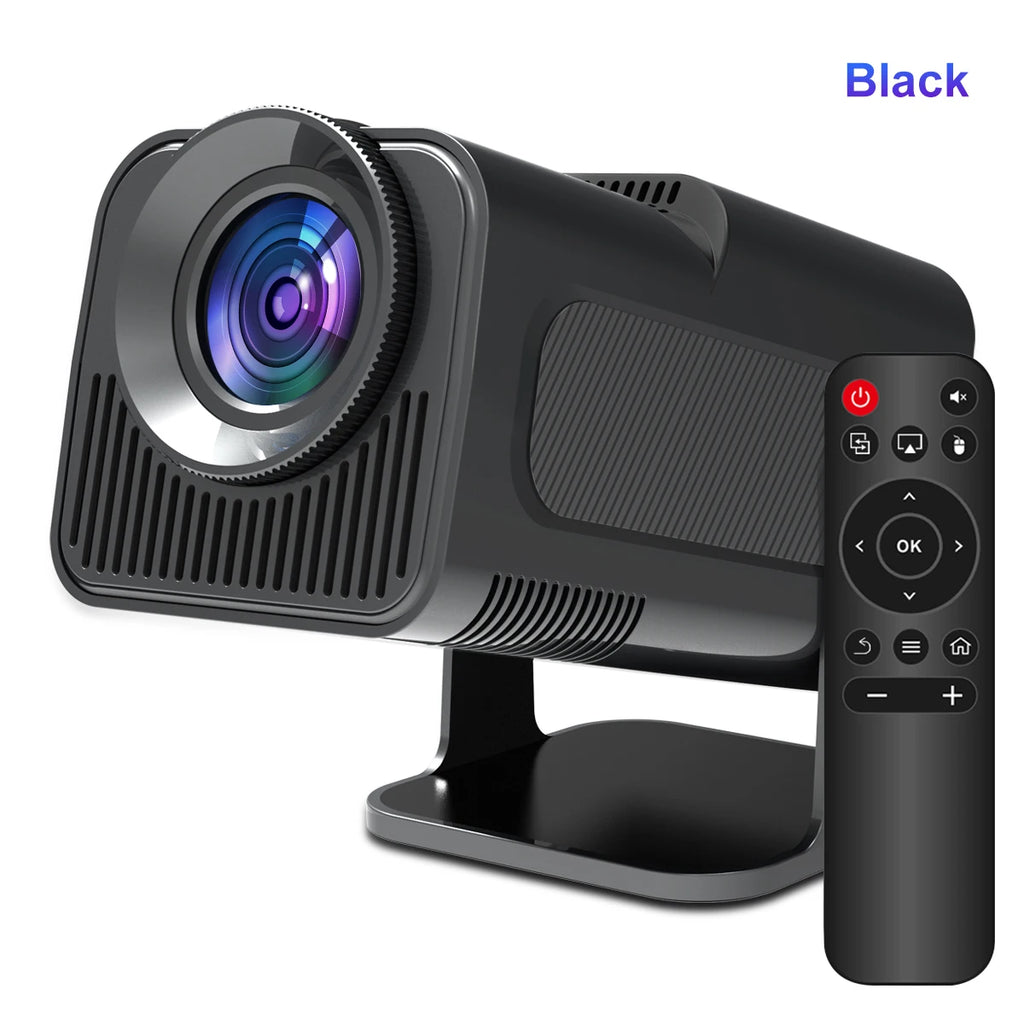 4K Native 1080P Android 11 Projector 390ANSI HY320 Dual Wifi6 BT5.0 Cinema Outdoor Portable Projetor Upgrated HY300