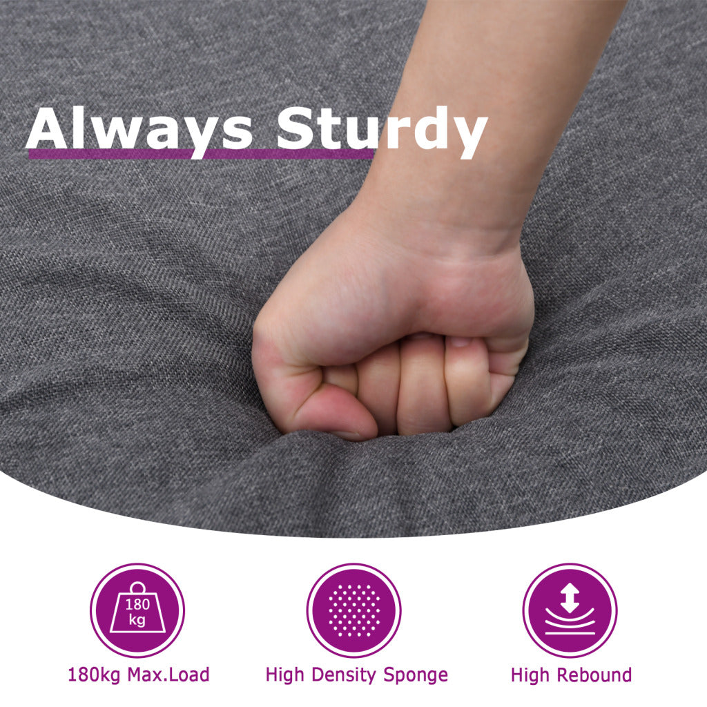 vidaXL Massage Chair Leisure Adjustable Chair for Home Theater Cinema Fabric